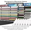 NEXTLEVEL FIT Shelf Pusher Accessory – 3N Pack of 3 Spring Loaded Shelf Pusher for 12IN Gondola Shelf, Weight Capacity 1 to 6 OZ