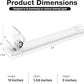 NEXTLEVEL FIT Shelf Pusher Accessory – 3N Pack of 3 Spring Loaded Shelf Pusher for 12IN Gondola Shelf, Weight Capacity 1 to 6 OZ