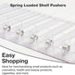 NEXTLEVEL FIT 15-Pack 3FT, 3N Spring-Loaded Shelf Pushers for 15IN Gondola Shelves – Weight Capacity Up to 1–6 oz Products | B0DYCXFFJ1