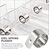 NEXTLEVEL FIT Shelf Pusher Accessory – 3N Pack of 3 Spring Loaded Shelf Pusher for 12IN Gondola Shelf, Weight Capacity 1 to 6 OZ