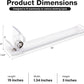 Gondola Shelf Pusher - 3 Pack for Retail Display, 13-18 OZ