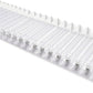 20-Pack Spring Loaded Gondola Shelf Pusher Kit | 4FT, 12in Long for 13-18 Oz Products | Acrylic Automatic Display Rack for Convenience Stores