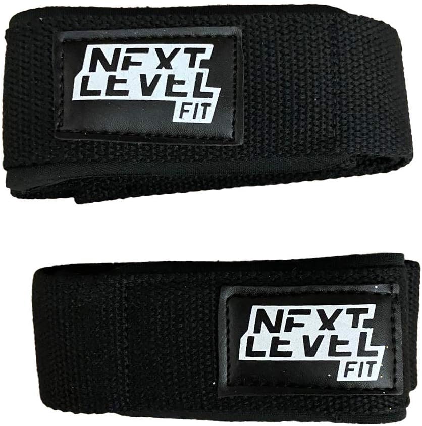 NextLevel Fit App Pro Weight Lifting Straps Wrist Support