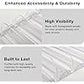 NEXTLEVEL FIT Shelf Pusher Accessory – 3N Pack of 3 Spring Loaded Shelf Pusher for 12IN Gondola Shelf, Weight Capacity 1 to 6 OZ
