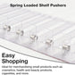 Gondola Shelf Pusher - 3 Pack for Retail Display, 13-18 OZ